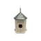 12 Pack: 7" Unfinished Hexagon Plywood Birdhouse by Make Market®